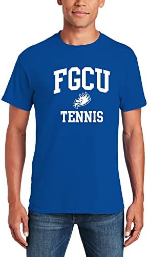 NCAA Arch Logó Tenisz Csapat Színű Póló, Főiskola, Egyetem