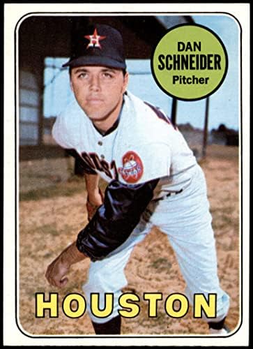 1969 Topps 656 Dan Schneider Houston Astros (Baseball Kártya) NM/MT Astros