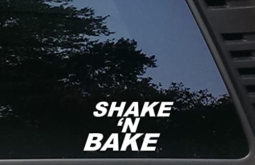 Shake 'N Bake Vicces Idézet - 6 x 3 1/4 die Vágott Vinyl Matrica az Autók, Teherautók, Windows, Hajók,