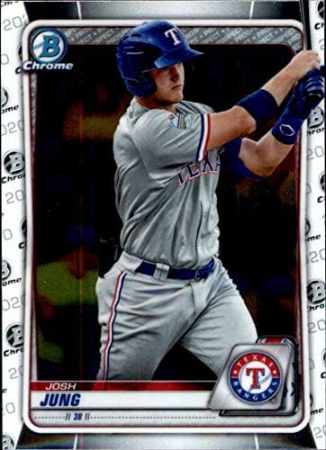 2020 Bowman Chrome Kilátások BCP-113 Josh Jung RC Újonc Texas Rangers MLB Baseball Trading Card