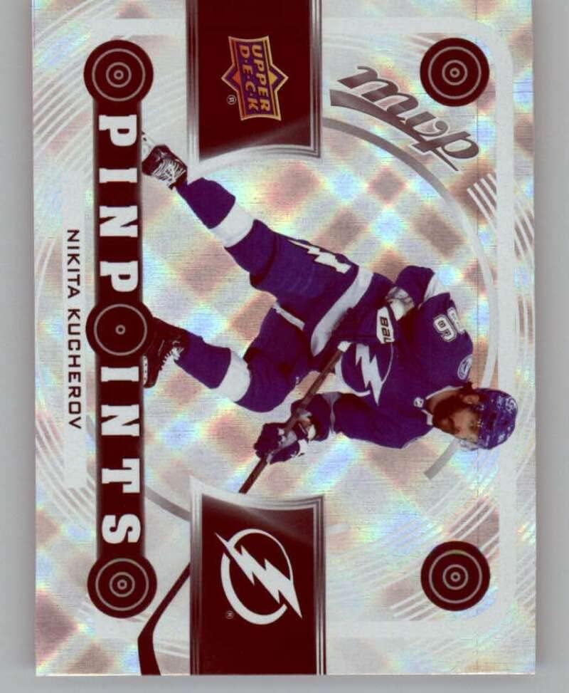 2022-23 Felső szint MVP Rávilágít PP-3 Nikita Kucherov Tampa Bay Lightning NHL Jégkorong Trading Card