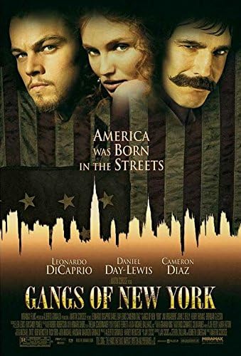GANGS OF NEW YORK - 13.5x20 Eredeti Promo Poszter 2002 Daniel Day Lewis Scorsese