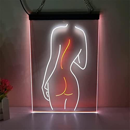 DVTEL Hölgy Vissza Neon felirat Led Modell Fénnyel Világító Betűk Jelzőtábla Akril Panel Neon Dekoratív