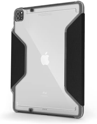 STM Dux Plusz iPad Pro 12.9 (6./5./4./3. Gen) - Ultra Védő tok Apple Ceruza Tároló - Fekete (stm-222-334LZ-01)