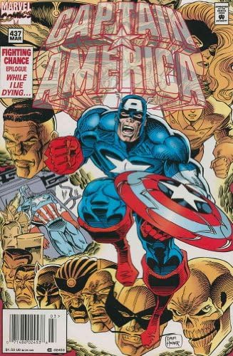 Amerika kapitány (1 Sorozat) 437 VF ; Marvel képregény | Esélyt 13