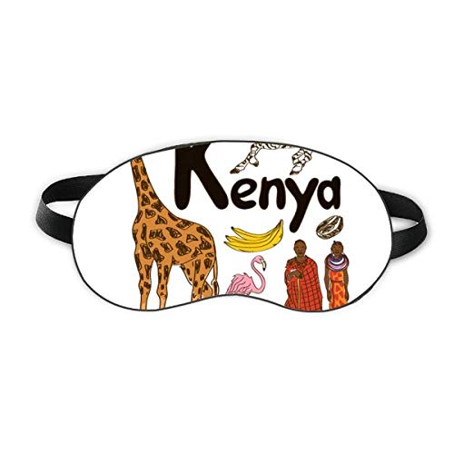Kenya Nemzeti szimbólum, Tájékozódási pont Minta Aludni Szem Pajzs Puha Este Kendőt Árnyékba Borító