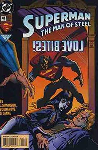 SUPERMAN MAN OF STEEL (1991) 41-42 , SZERELEM HARAP!