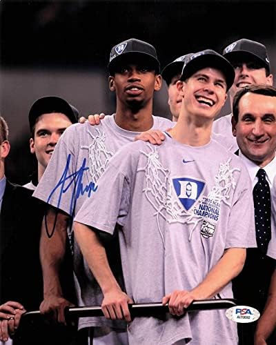 Lance Thomas aláírt 8x10 fotó PSA/DNS-New York Knicks-Dedikált - Dedikált NBA-Fotók