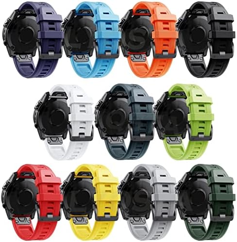 BRART Szilikon gyorskioldó Watchband Szíj, A Garmin Ösztön 2 Fenix 7 7 X 6 6X 5X Pro Smartwatch 26 22