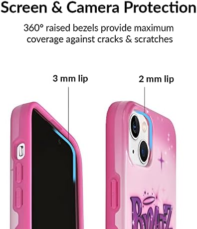 Bársony Kaviár x Bratz Tervezett iPhone 13 Esetben a Nők - Aranyos Védő Bratz Babák Telefon Esetekben