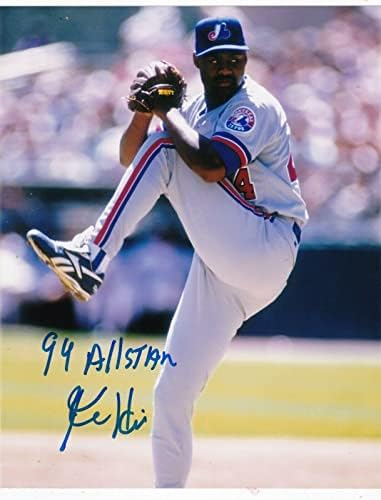 KEN HILL MONTREAL KIÁLLÍTÁSOK 1994-ES ALL STAR AKCIÓ ALÁÍRT 8x10 - Dedikált MLB Fotók