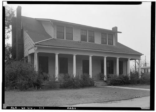 HistoricalFindings Fotó: W. G. Kis Ház,a West Main Street,Livingston,Sumter Megye,Alabama,AL,HABS