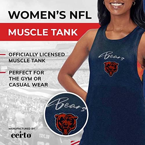 Egy bizonyos Hivatalosan Engedélyezett NFL Izom Tank Női Ujjatlan Felső Edzés