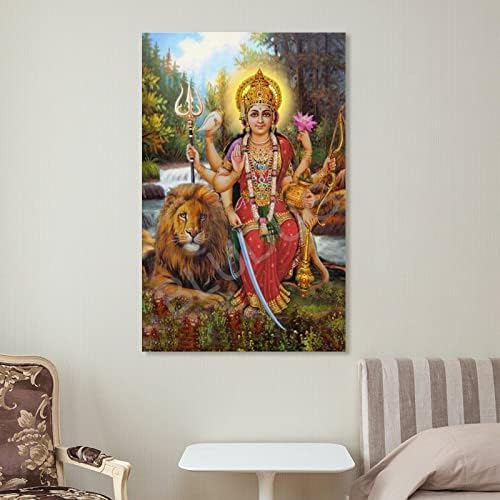 BLUDUG Shree Durga, Eltávolítja A Szenvedés az Az Istennő, Festmény, Művészet Modern Dekorációs Plakát