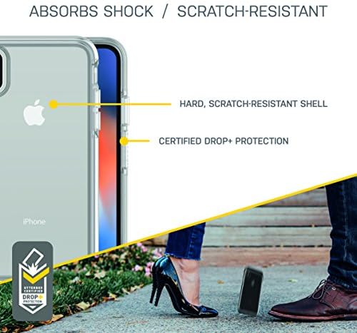OtterBox SZIMMETRIA TISZTA sor tok iPhone Xs & iPhone X - Szintetikus gumi Polikarbonát - Kiskereskedelmi