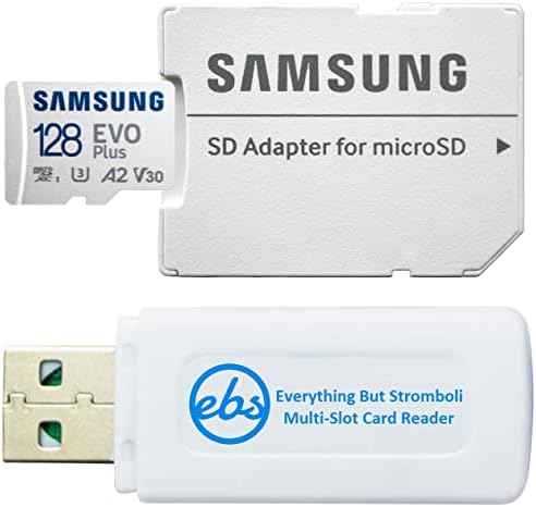 Samsung 128GB Evo+ Plusz Osztály 10 MicroSD Memóriakártya Samsung Tablet Működik Galaxy Tab A7 10.4 (2020),