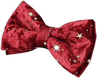 Általános Személyre szabott Nyakörv Karácsonyi Piros Bársony csokornyakkendő Pet Nyakörvet Szett Arany