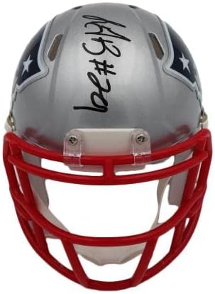 LeGarrette Blount Aláírt New England Patriots Sebesség NFL Mini Sisak - Dedikált NFL Mini Sisak