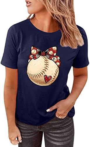 Veszíteni Női Pólók Női Baseball Szív Póló Aranyos Grafikus Női Baseball Szív Póló Ruha Szatén Ing