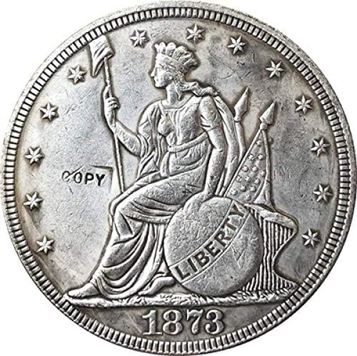 Kihívás Érme 1873-Ban Egyesült Államok $1 Dolláros Érme, Másolás 2-Es Típusú Másolás Díszek Gyűjtemény