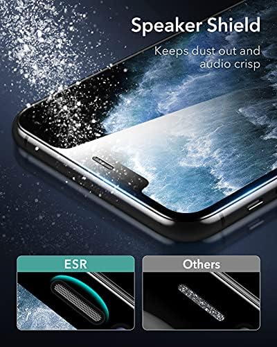 ESR Armorite iPhone 11 Pro Max képernyővédő fólia iPhone/Xs Max képernyővédő fólia, 110lb Ellenálló Ultra